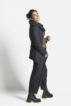 Load image into Gallery viewer, Bubble Barrel Leg Trousers - Black