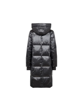 Load image into Gallery viewer, MMNova Metallic Down Jacket in Dark Grey