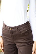 Load image into Gallery viewer, Napoli Wide Leg Denim Trouser - Brown