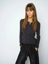 Load image into Gallery viewer, MM Aliz Caliz Plain Knit - Salute Navy