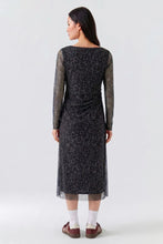 Load image into Gallery viewer, Animal Print Dress - i Dark Brown Grey-Black