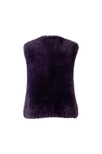 Load image into Gallery viewer, Oui Knitted Faux Fur Gilet - Purple