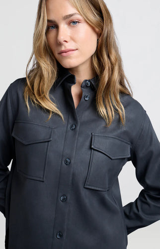 Faux Leather Jacket