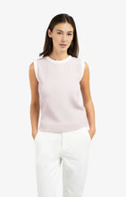 Load image into Gallery viewer, Sleeveless ribbed sweater - Gray Lilac