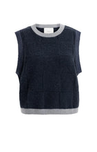 Load image into Gallery viewer, Soft knitted spencer with contrast trims