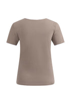 Load image into Gallery viewer, T-shirt with contrasting trim - Taupe Brown