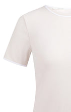 Load image into Gallery viewer, T-shirt with contrasting trim - Gray Lilac