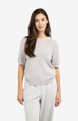 Load image into Gallery viewer, Textured knitted sweater - Mauve purple