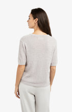 Load image into Gallery viewer, Textured knitted sweater - Mauve purple