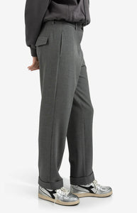 High waist tailored trouser