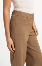 Load image into Gallery viewer, Woven trousers with straight legs - Otter Brown Melange