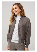 Load image into Gallery viewer, Reversable Woven Bomber Jacket