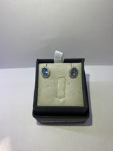 Load image into Gallery viewer, Timeless Elegance Aqua Earings