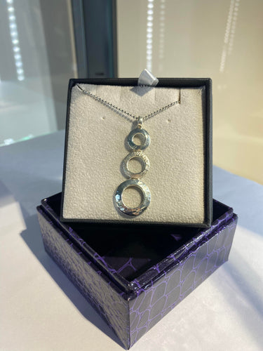 Silver Bubbles Necklace